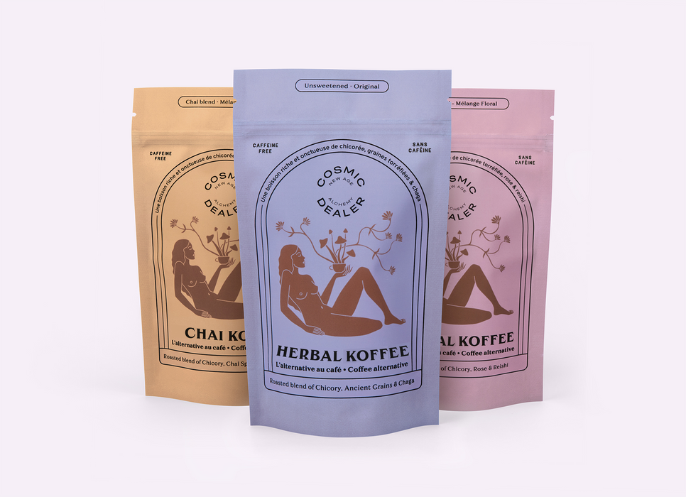 Herbal Koffee : Chai Spices + Lionsmane - Cosmic Dealer