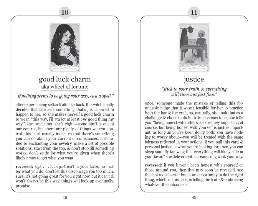 Cozy Witch Tarot Deck and Guidebook -  Amanda Lovelace