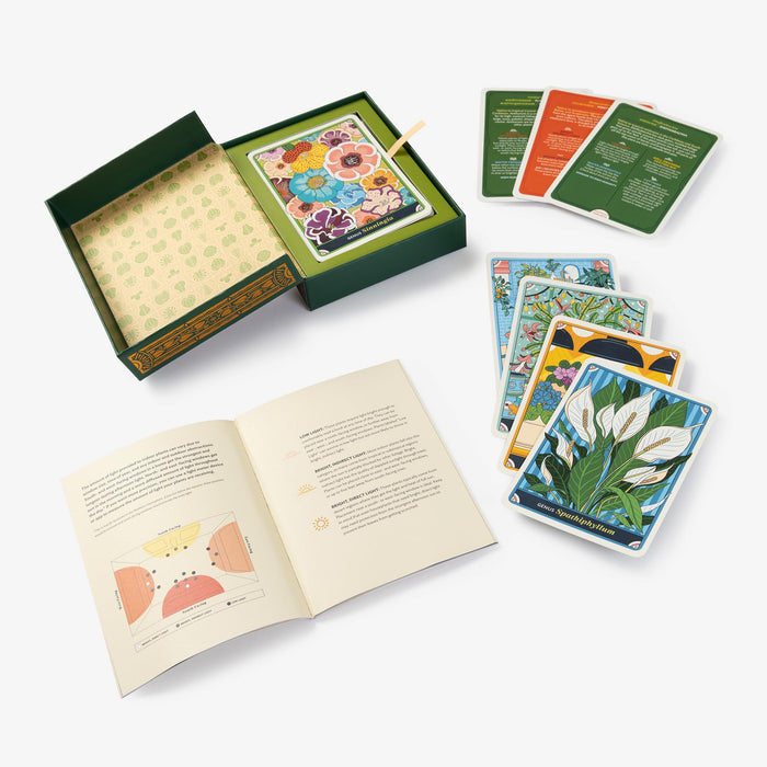 The Happy Houseplant Deck : 50 Cards for Intuitive Plant Care - Caitlin Keegan