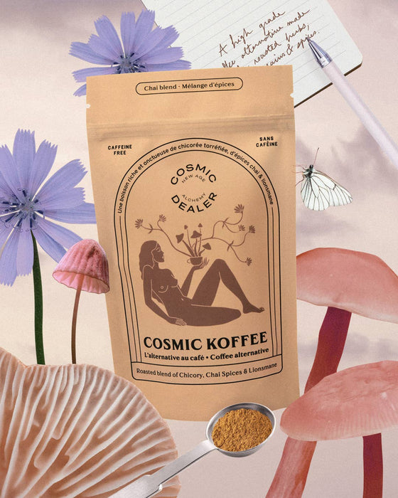 Herbal Koffee : Chai Spices + Lionsmane - Cosmic Dealer