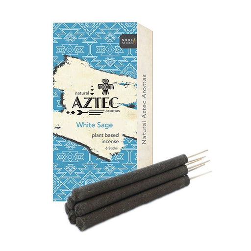 AZTEC White Sage suitsuketikut >6kpl - Soul Sticks - Tarotpuoti