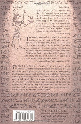 Book of Thoth : Being the Equinox V. III, No. 5 - Aleister Crowley - Tarotpuoti