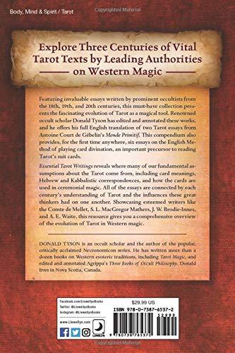 Essential Tarot Writings: A Collection of Source Texts in Western Occultism - Donald Tyson - Tarotpuoti