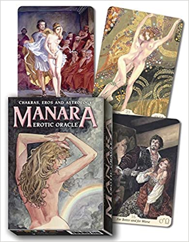 Manara Erotic Oracle: Chakras, Eros, and Astrology Cards – Milo Manara - Tarotpuoti
