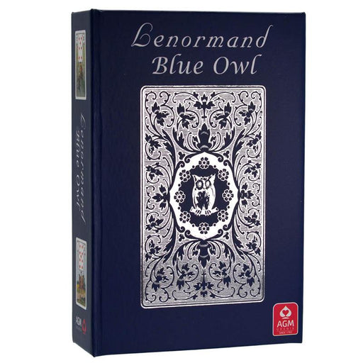 Mlle Lenormand Blue Owl Silver Edition - Tarotpuoti