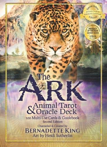 The Ark Animal Tarot & Oracle Deck - Deluxe Edition: 149 Animal Multi-Use Cards & Guidebook - includes the original deck (100 cards) PLUS 49 additional cards - Tarotpuoti