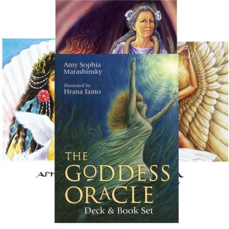 The Goddess Oracle Deck & Book set - Tarotpuoti