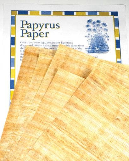 Tyhjät Papyrus arkit 6kpl - . n20x25cm - Tarotpuoti