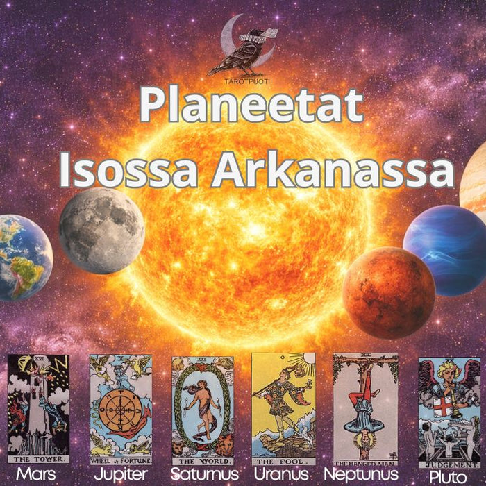Tarotin astrologiset vastaavudet osa 2. Horoskooppien hallitsevat planeetat