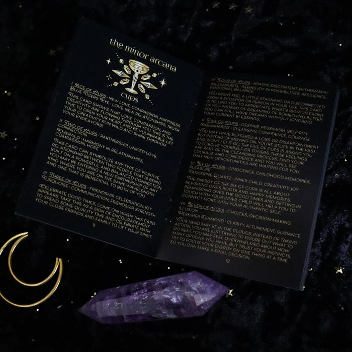 Crystalstruck Tarot© Moonstruck Crystals GOLD - Kara Pavlik (Indie / import)