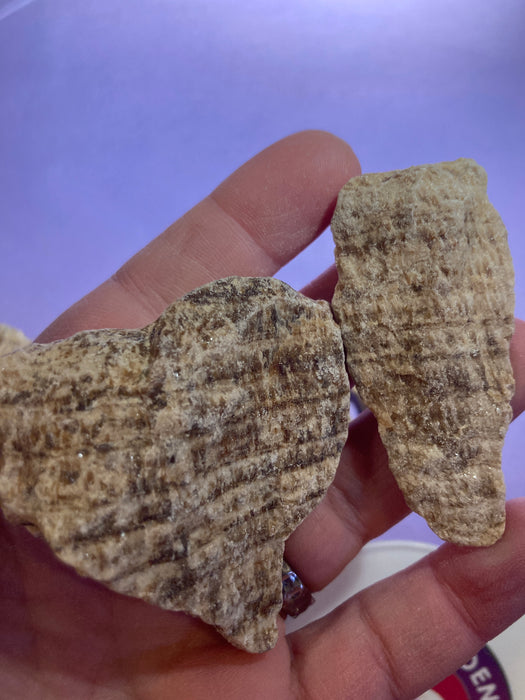 Aragoniitti raakapala 3-4cm