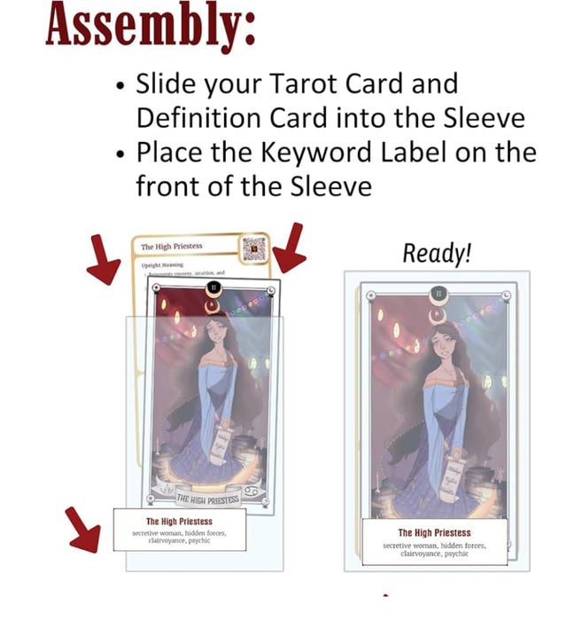Tarot Training Sleeves -  James Jacob Pierri, Dan Williams