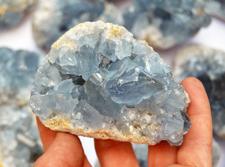 Celestite cluster (60mm - 70mm) 