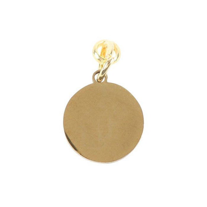 Virgo Gold Tone Zodiac Sign Charm - Neitsyt-horoskooppikoruhela, kullanvärinen