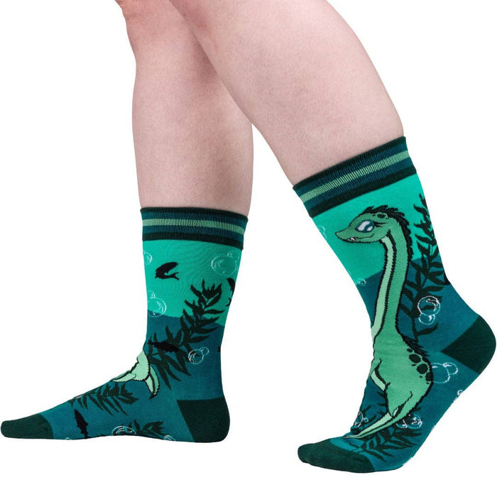 Cute Nessie Crew Socks - sukat - FootClothes