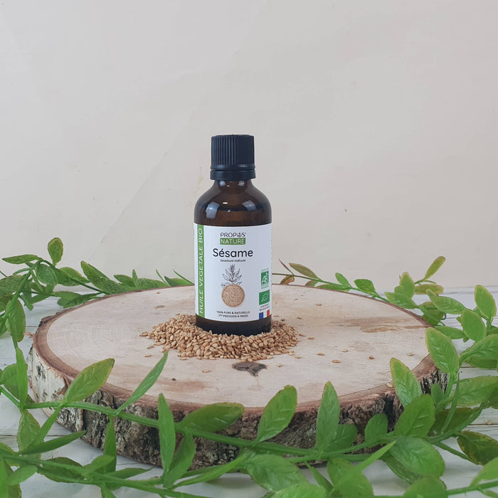Organic Deodorized Sesame Vegetable Oil 50ml - Laboratoire Propos'Nature