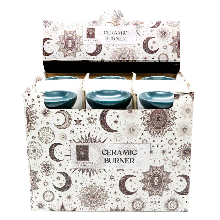 Sacred Palm -keraaminen öljypoltin 7,5 cm