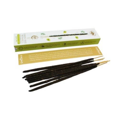 Botanics Positive Vibes Smudge Incense – Green Aura