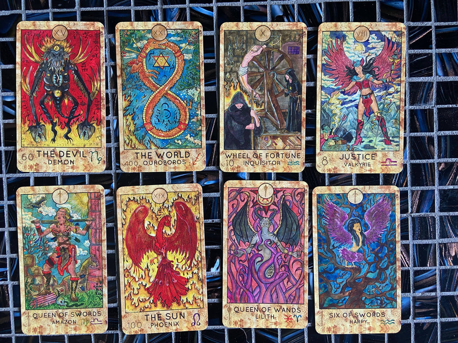 Mythic Tarot Deck & Guide | Full Size | Made in USA |