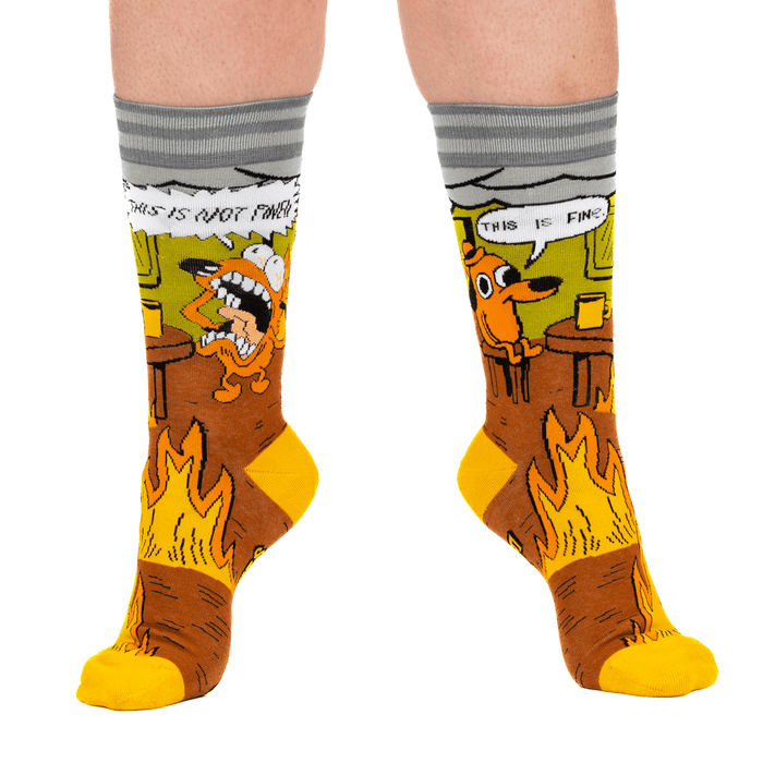This is Fine. Also, Not Fine. sukat - FootClothes