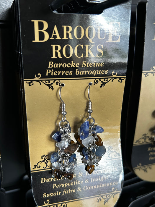 Baroque Rocks kristallikorvakorut (erilaisia)