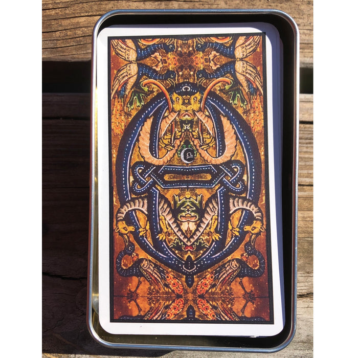 Serpent and the Peacock Tarot in a Tin - First Edition with Borders - Libra Moon Inc. (Indie/import)