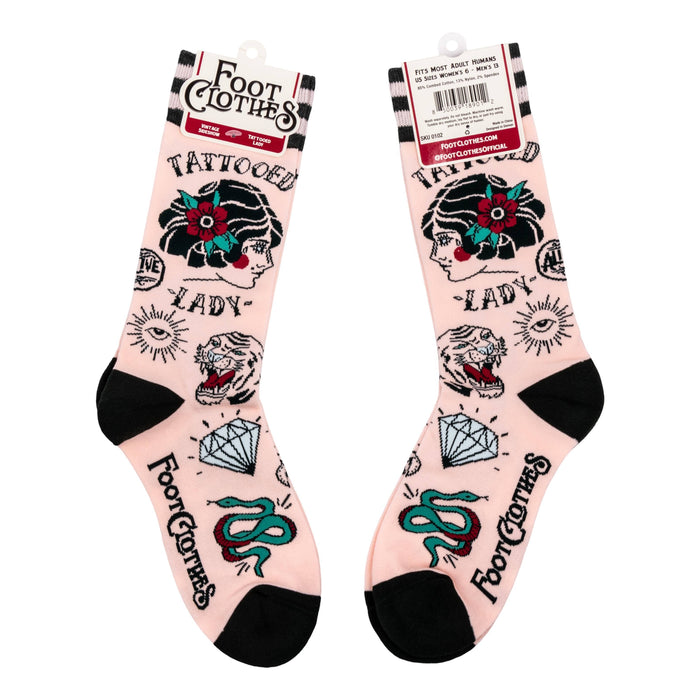 Tattooed Lady Socks - FootClothes