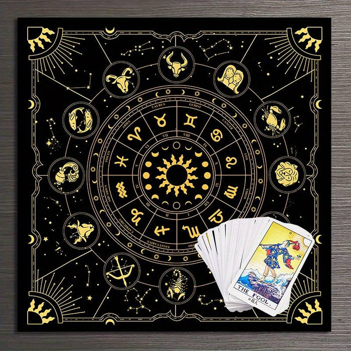 Tarotliina astrology 49x49cm