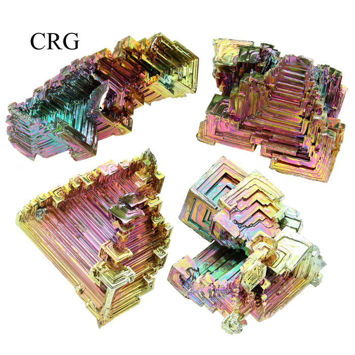 Bismuth aura laboratoriossa valmistettu kristalli