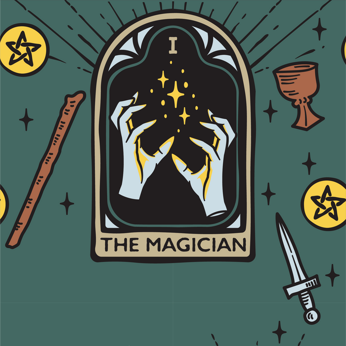 The Magician Tarot Nouveau -sukat - FootClothes