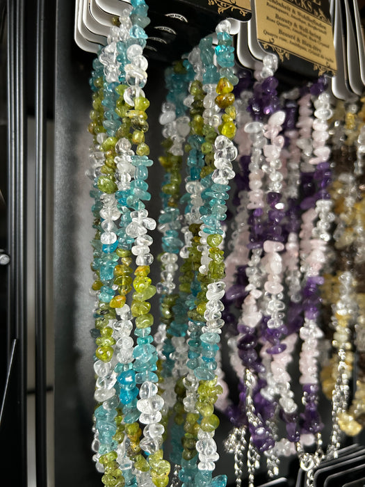 Baroque Rocks kristallikaulakorut (erilaisia)