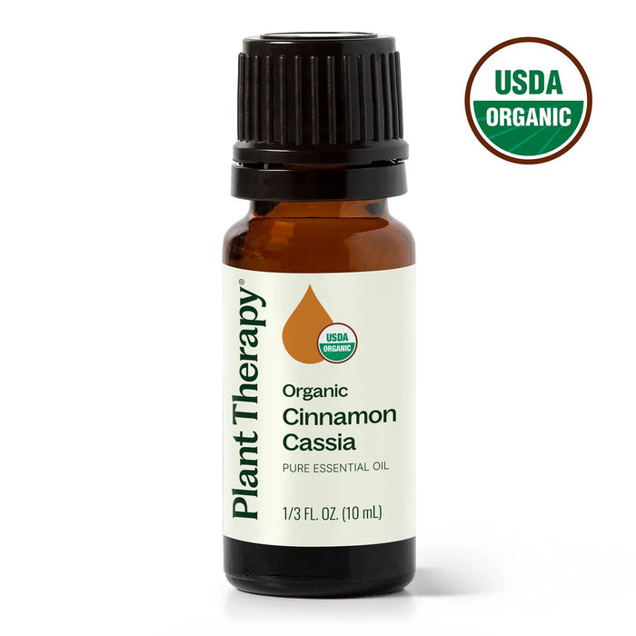 Organic Cinnamon Cassia eteerinen öljy 10ml - Plant Therapy