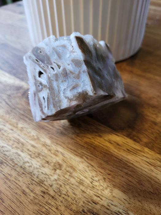 Sphalerite druzy cube