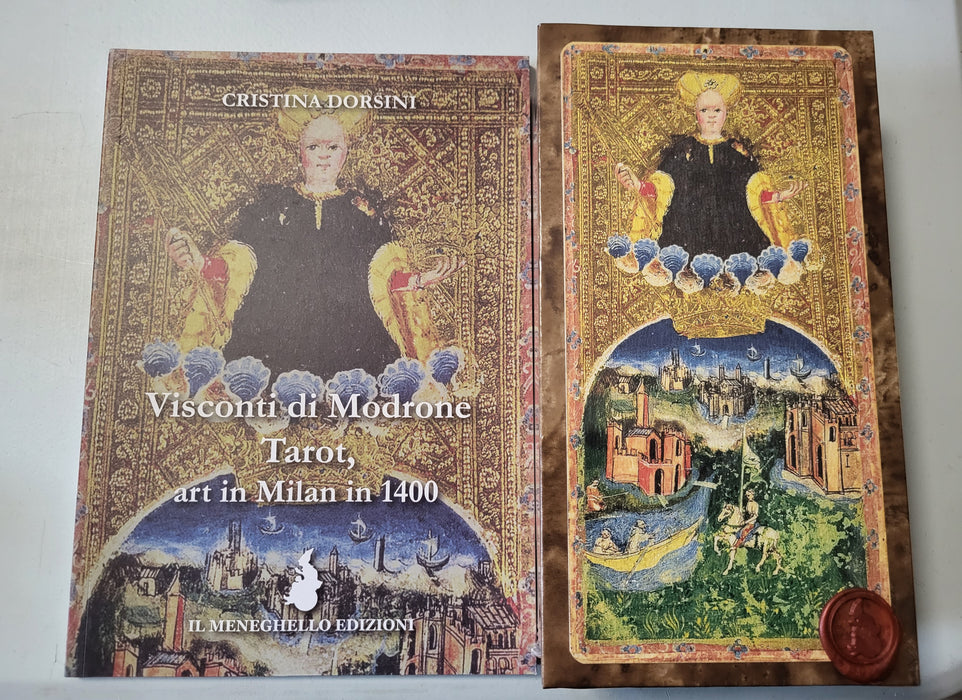 Tarocchi Visconti di Modrone Karten + Buch - Il Meneghello Edizione 