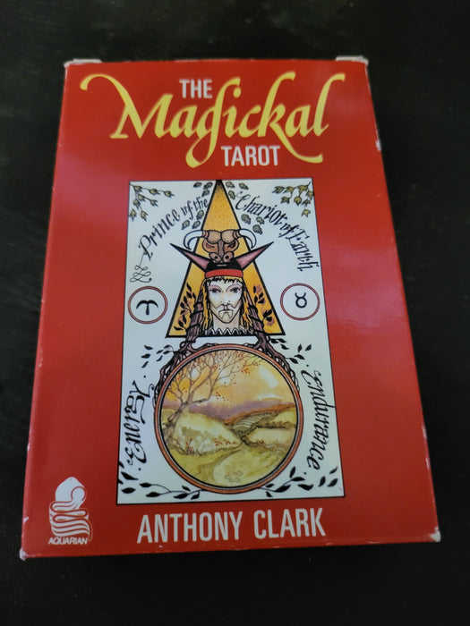 The Magickal Tarot Deck - Anthony Clark (Preloved/Käytetty, OOP, RARE)