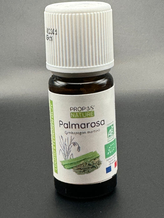 Palmarosa eteerinen öljy BIO 10ml - Laboratoire Propos'Nature