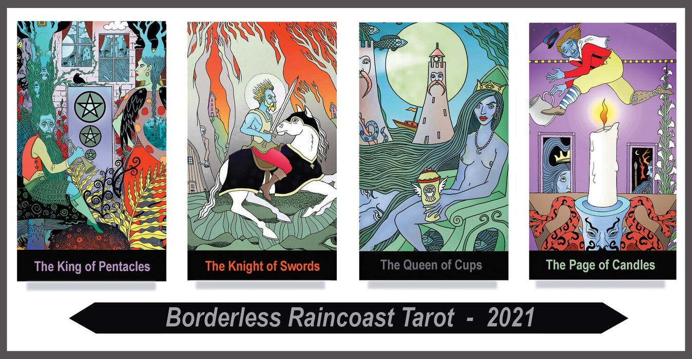 Borderless Raincoast Tarot 2021 - Christoph James (Preloved/Käytetty)