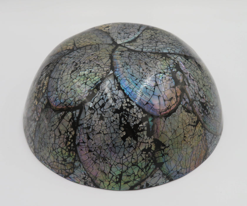Mangkok Mata Abalone Eye -koristekulho 19 cm