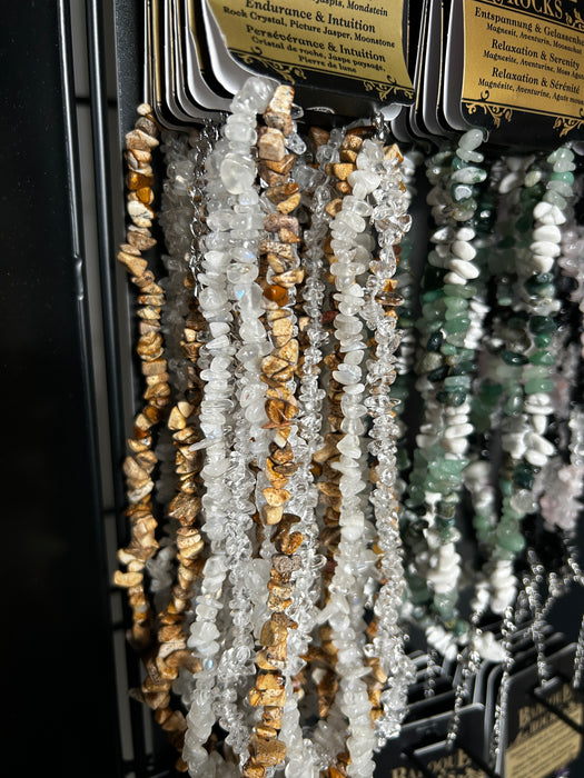 Baroque Rocks kristallikaulakorut (erilaisia)