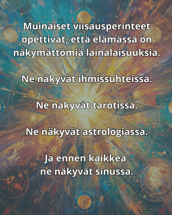 Sieluntaajudella ZOOM live la.18.7 klo.19-20 Universumin Piilotetut Lait