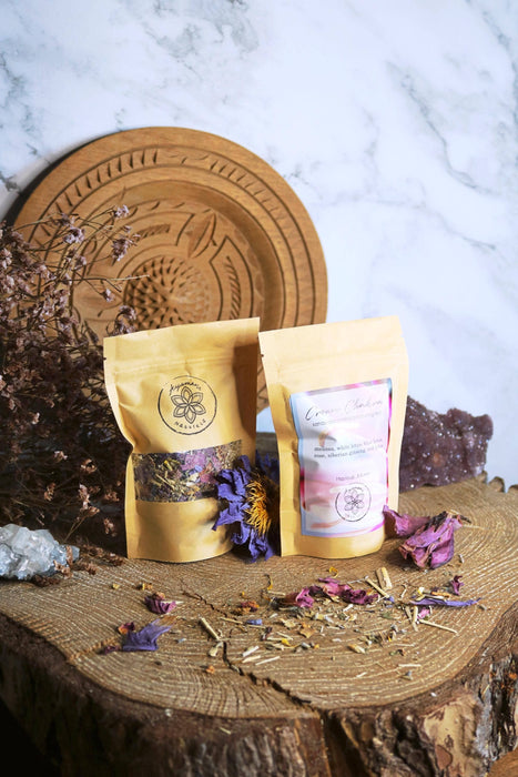 Crown Chakra yrttitee – Lootus, ruusu ja ginseng