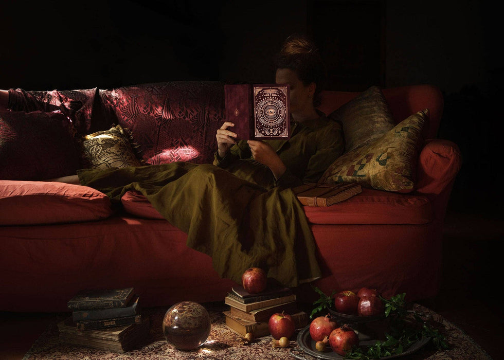 Astrological Planner 2026 - Pomegranate Velvet - Magic of I