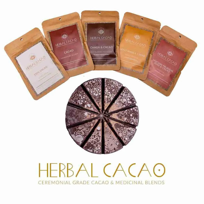 Herbal Cacao seremonialliset kaakaot bundle - jokaista makua