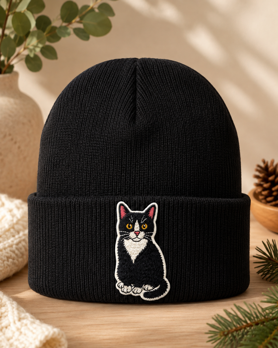 Lucy The Tuxedo Kitty – kangasmerkki