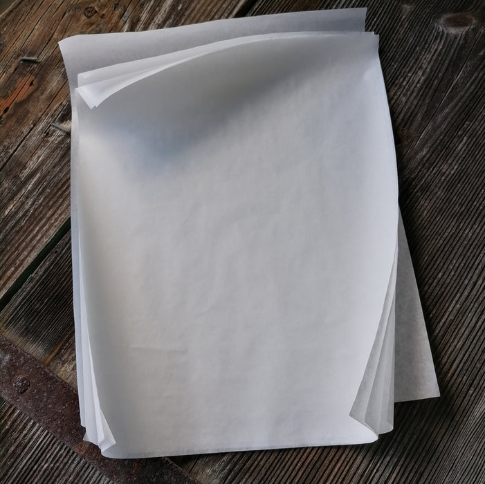 Pergamenttipaperi valkoinen (4 arkkia)