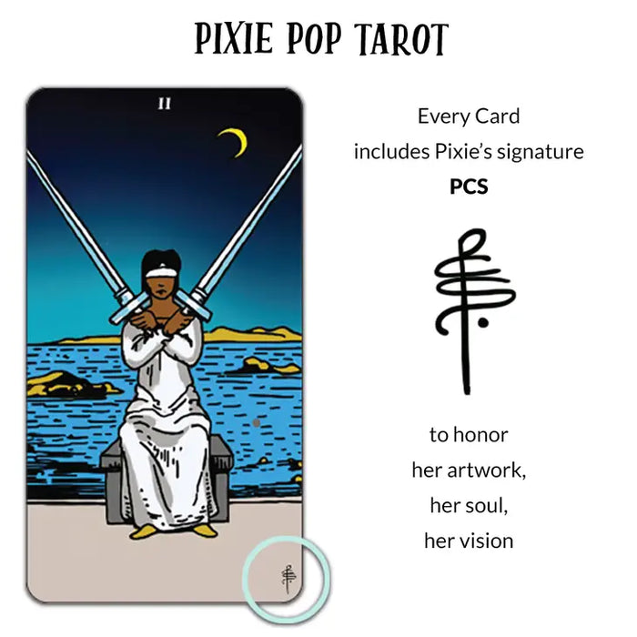 Pixie Pop Tarot - Modern and Inclusive Deck (79 Cards) - Shannon Gomez & Jillian C. Wilde
