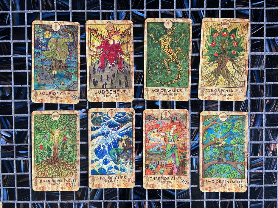 Mythic Tarot Deck & Guide | Full Size | Made in USA |