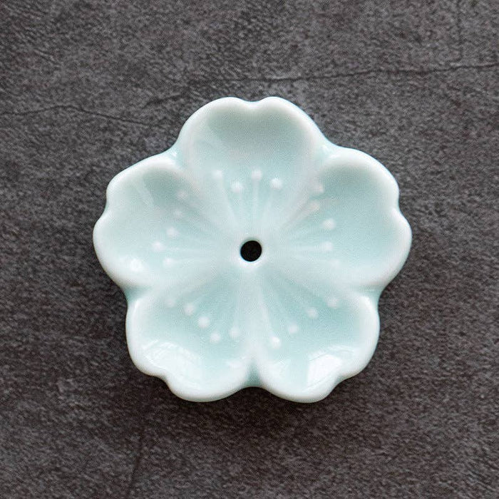 Gohobi Ceramic Flower -käsintehty suitsuketeline