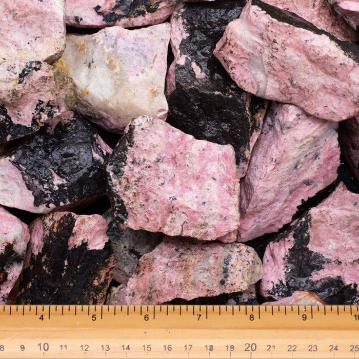 Rhodoniitti, raakapala 5-15cm