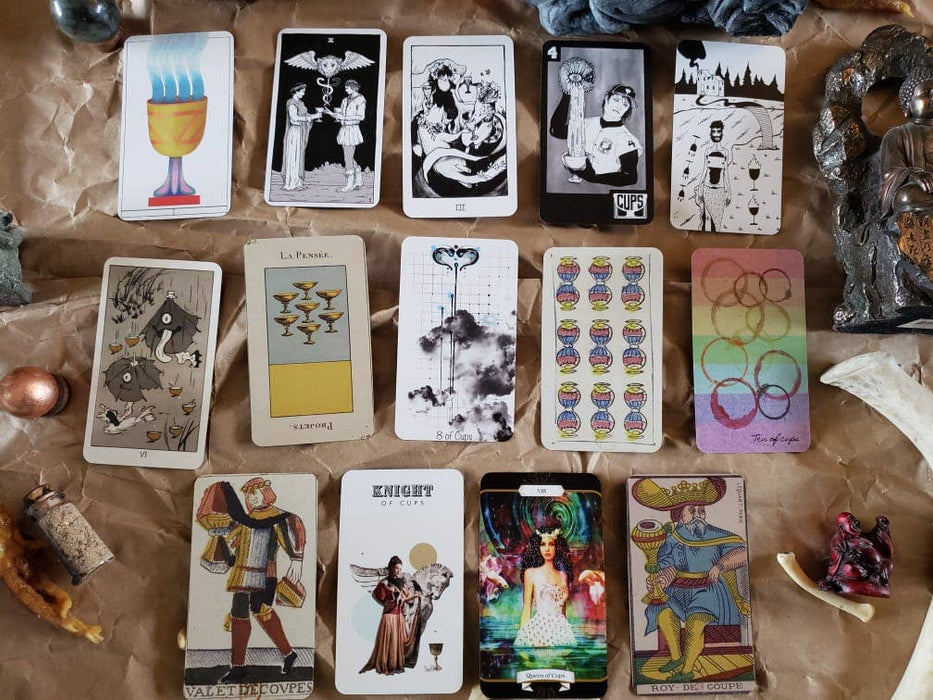 The Alleyman's Tarot + guidebook - Publishing Goblin